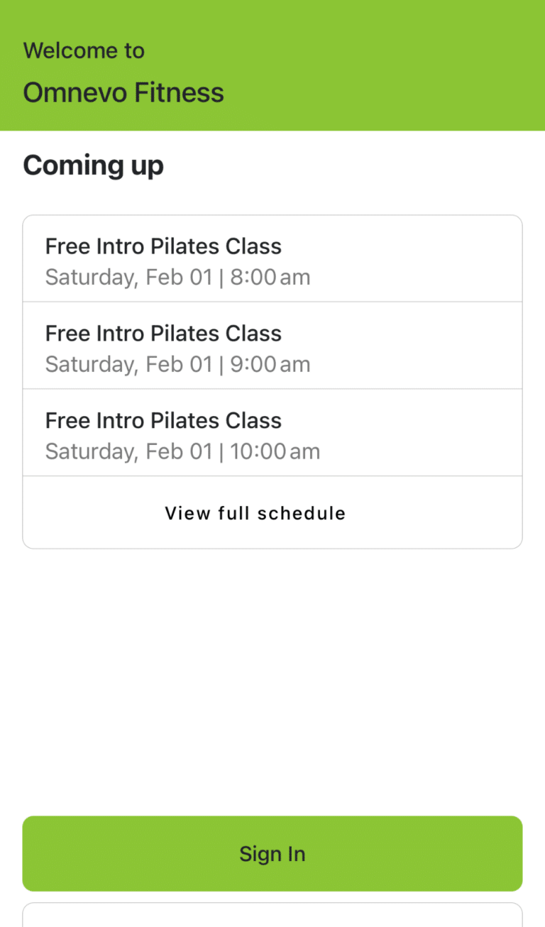 Omnevo Fitness and Athletic Club