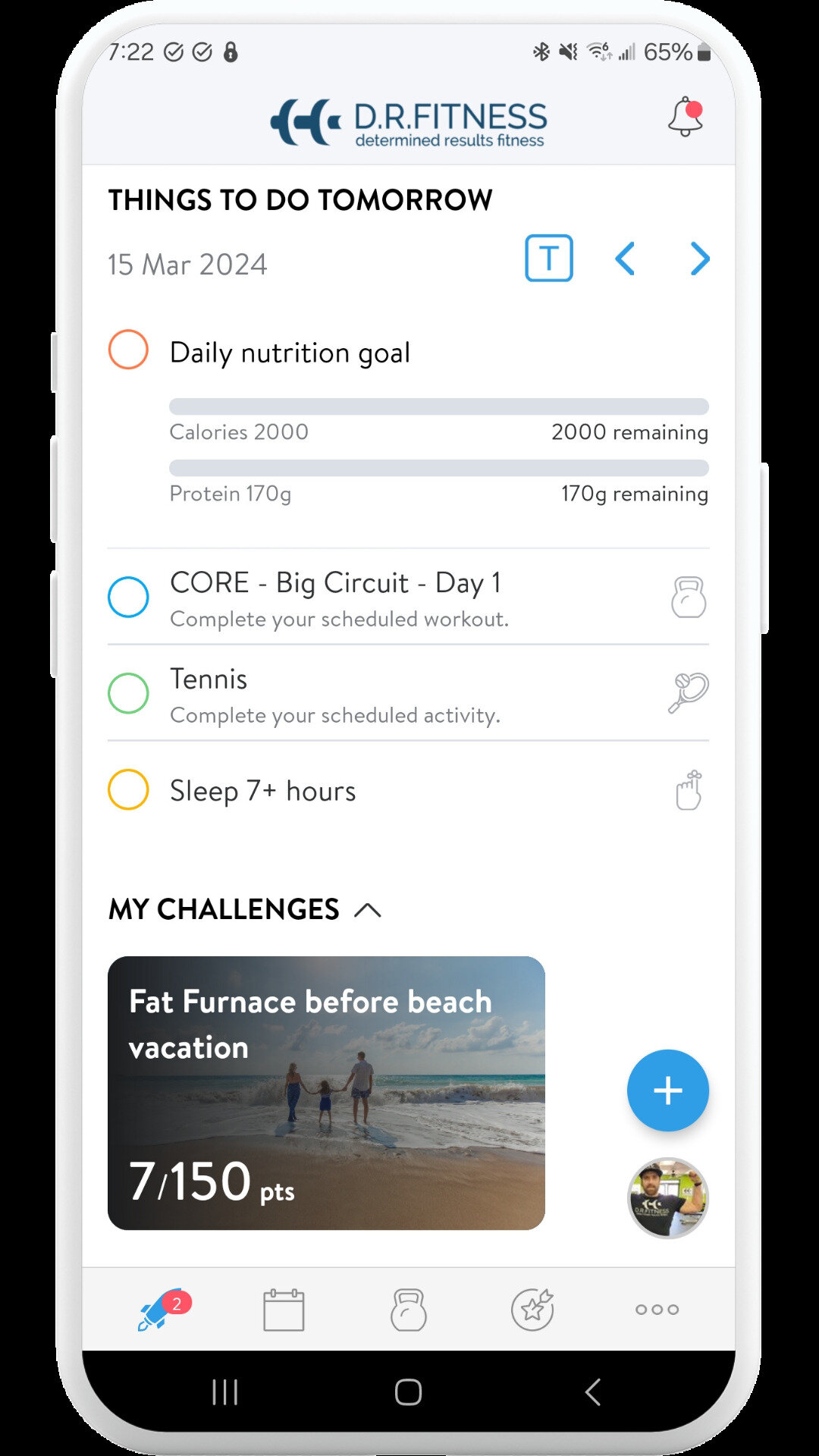 Determined Results Fitness