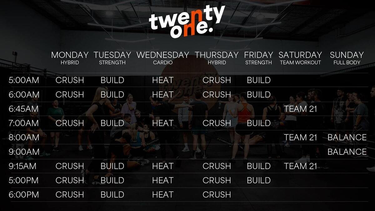 Twenty One Training
