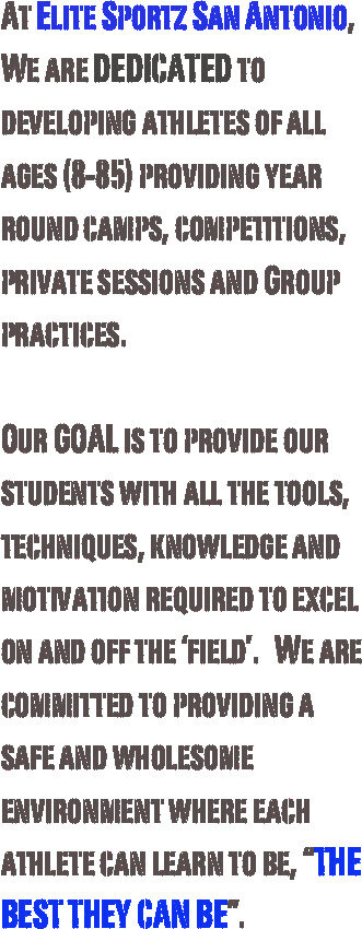 Elite Sportz San Antonio