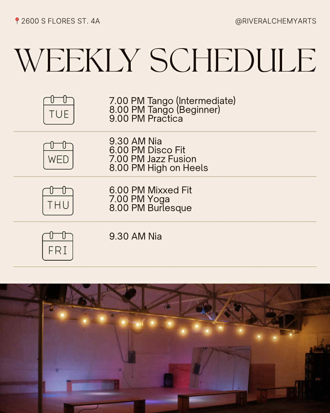 River Alchemy of Creative Arts