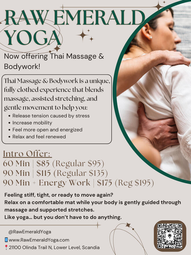 Raw Emerald Yoga