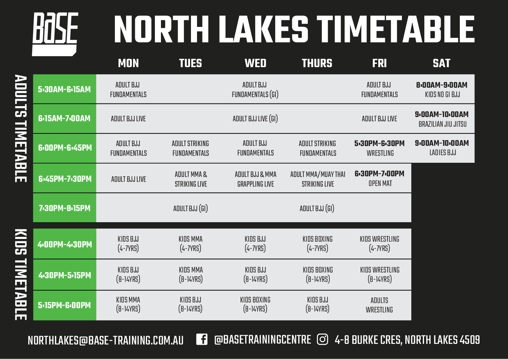 Base Training Centre - North Lakes