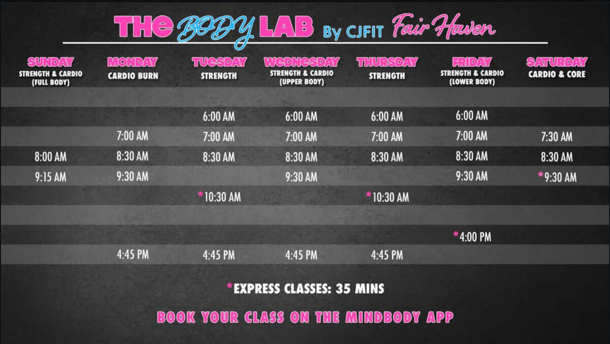 The Body Lab by CJFIT LLC