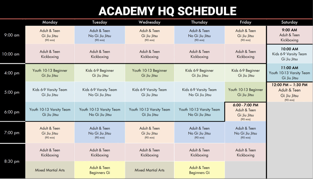 Academy Jiu Jitsu & Kickboxing