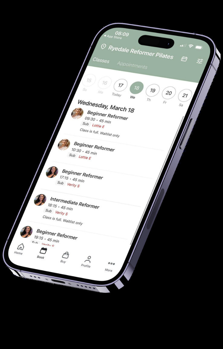 Ryedale Reformer Pilates