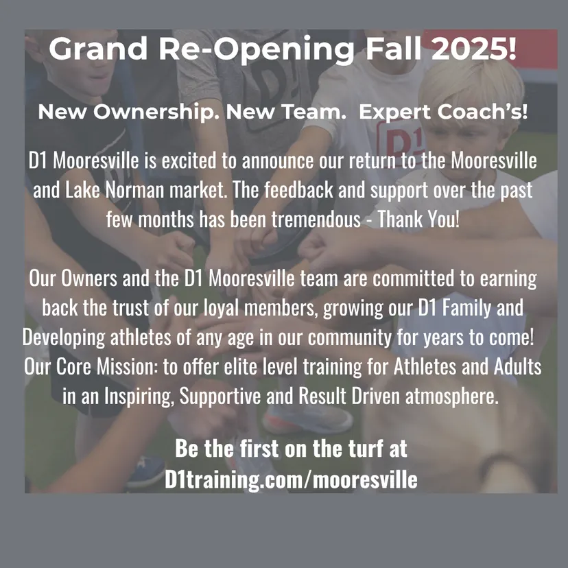 D1 Training - Mooresville