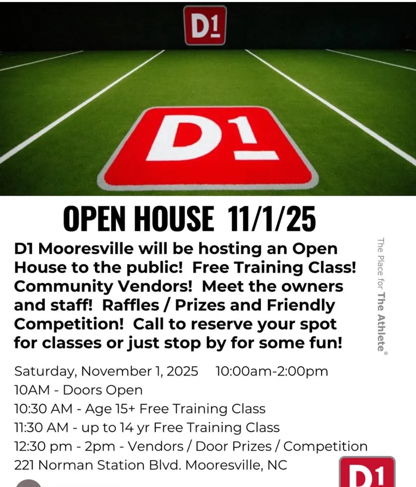 D1 Training - Mooresville