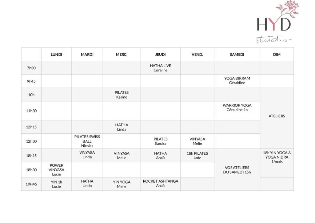 Hatha Yoga Dynamique