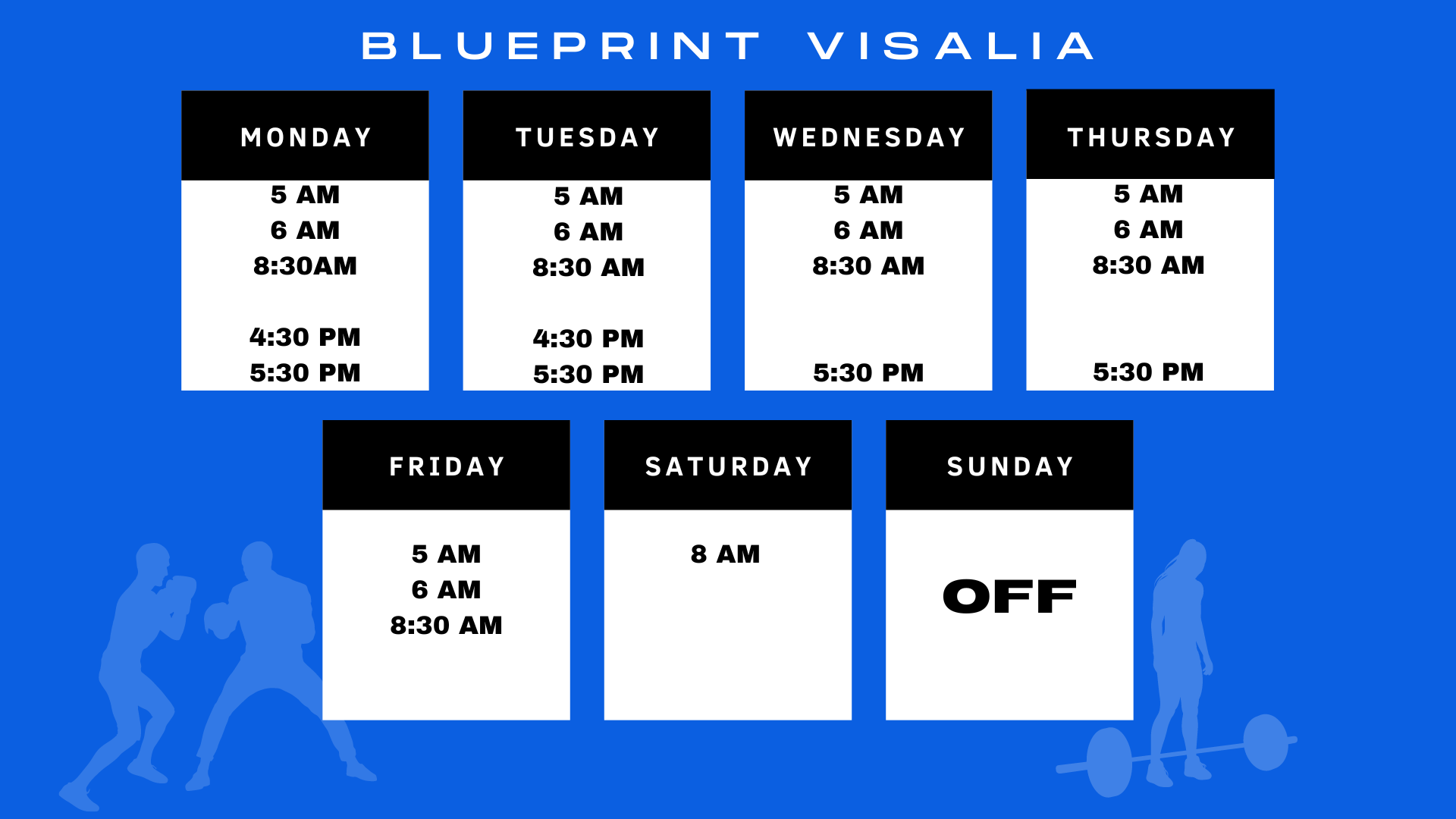 Blueprint Fitness + Boxing