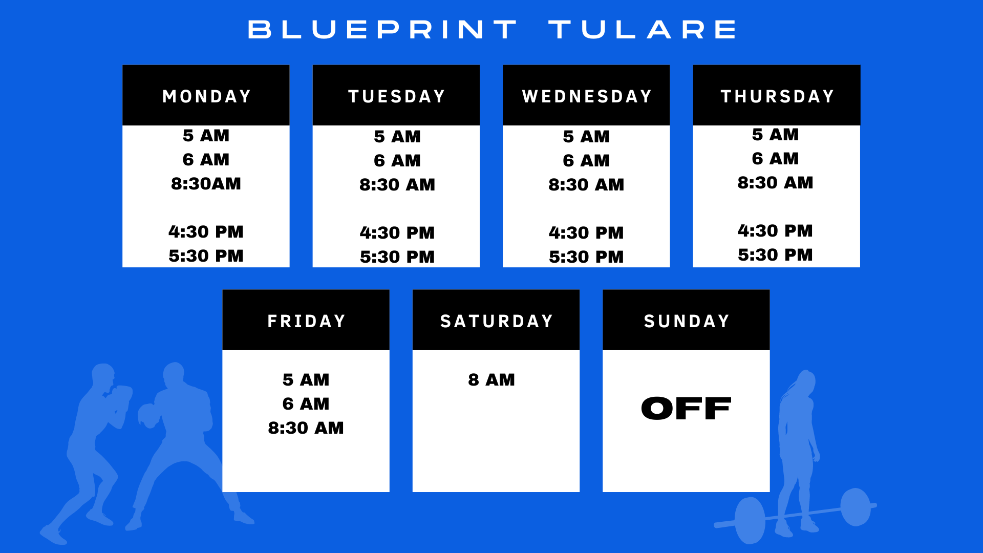 Blueprint Fitness + Boxing